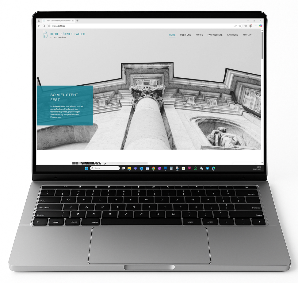 Website Biere Dörner Faller